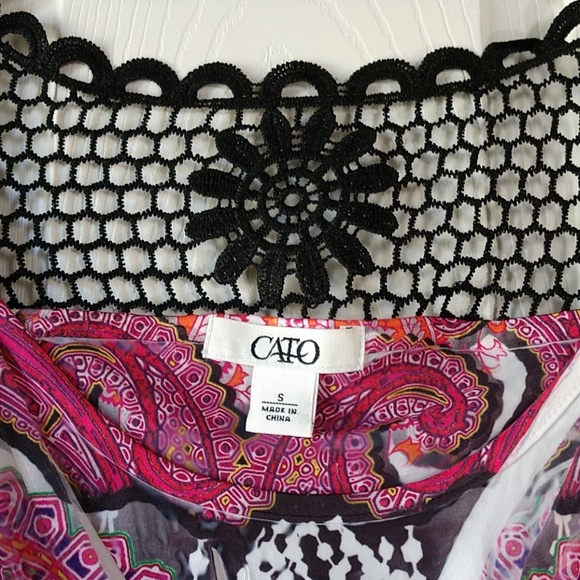 🆕💜Cato's Summer Comfy Dress NWOT Small - Picture 5 of 8